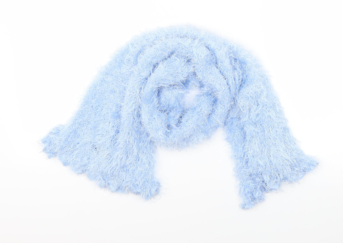 Preworn Womens Blue Scarf