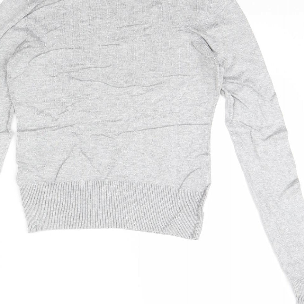 New Look Womens Grey Pullover Jumper Size 10