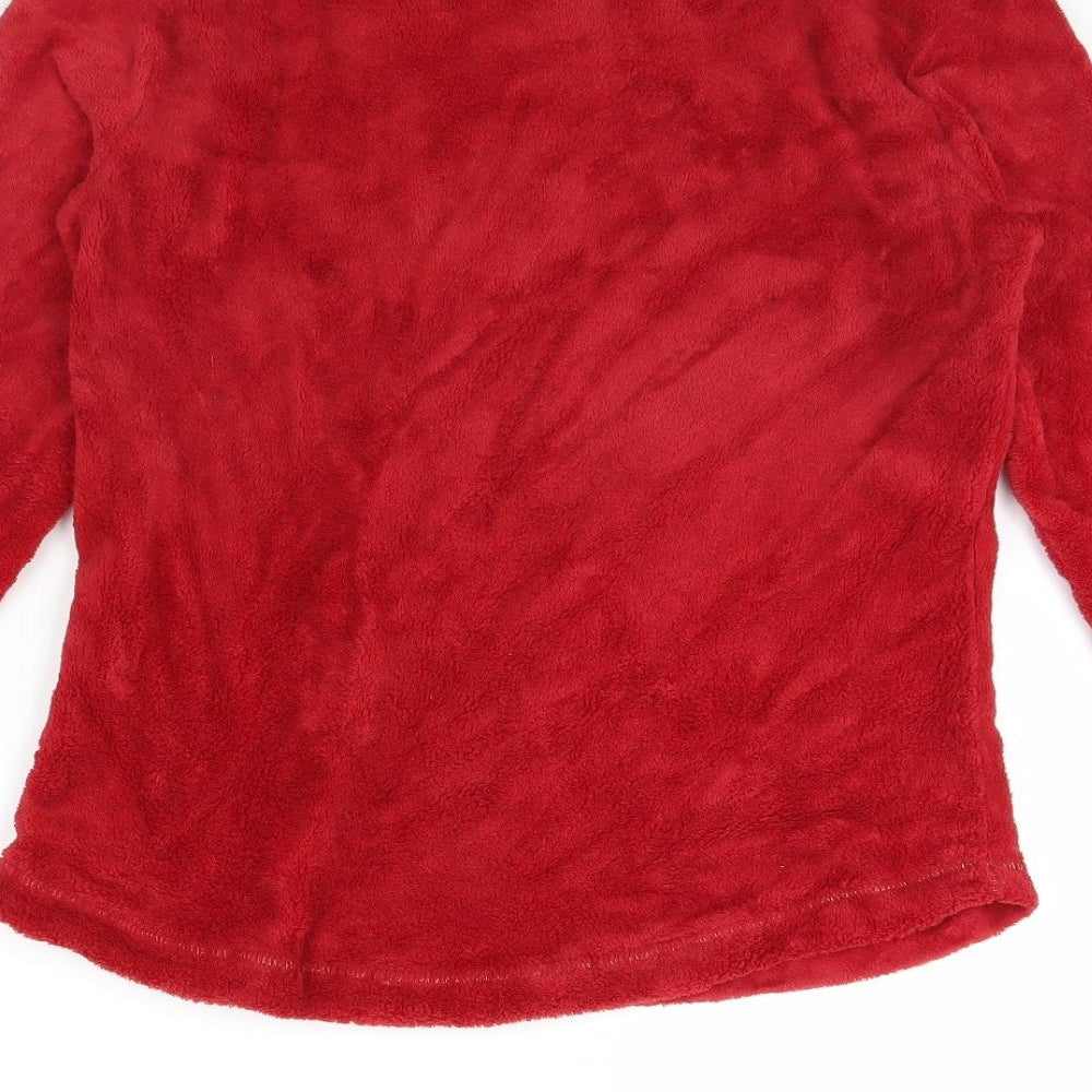 Time To Dream Womens Red Solid Cami Pyjama Top Size S - penguin