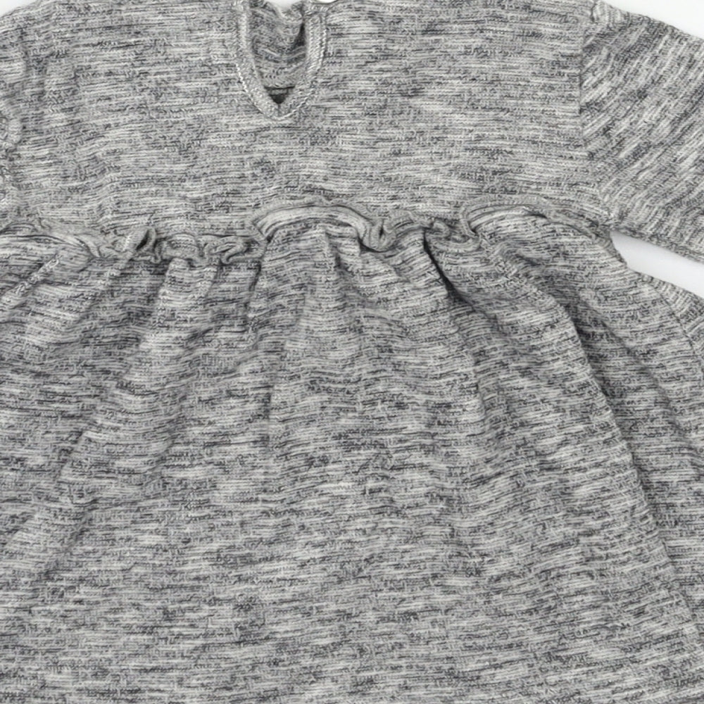 NEXT Baby Grey Fit & Flare Size 6-9 Months