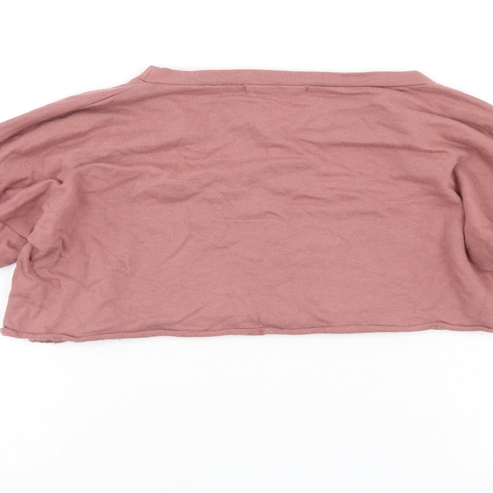 PRETTYLITTLETHING Womens Purple Pullover Sweatshirt Size 6