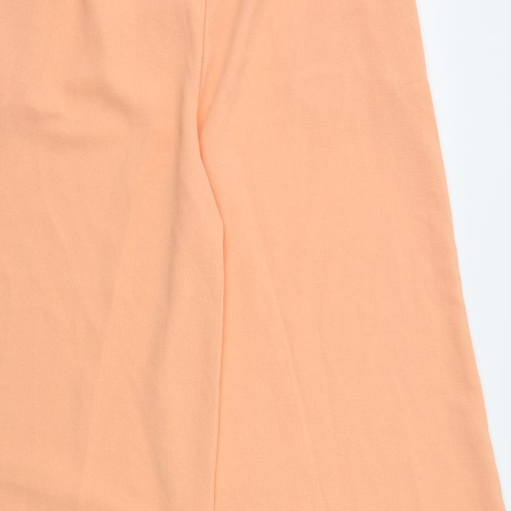 Crep Womens Orange Bloomer Trousers Size M L30 in
