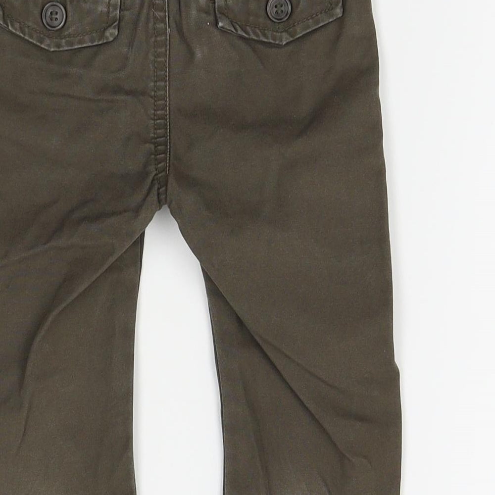 Matalan Baby Grey Cargo Jeans Size 6-9 Months