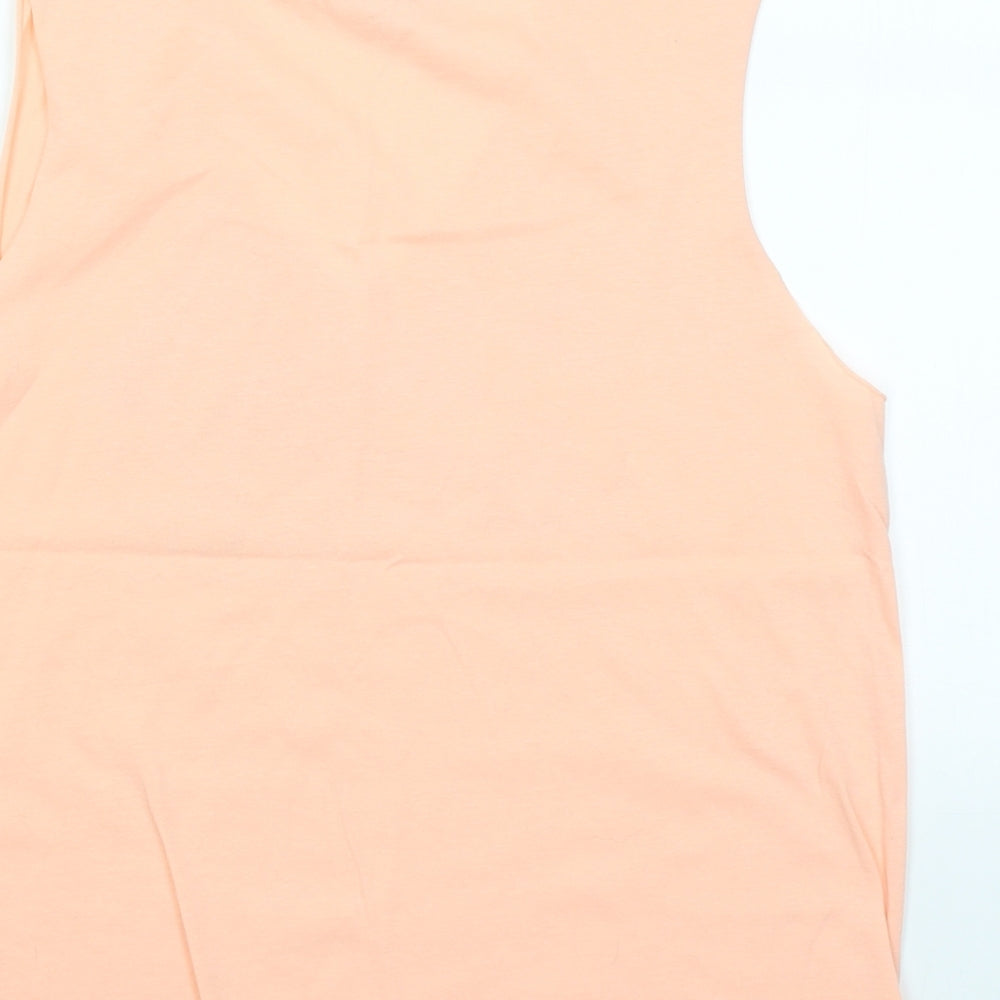 New Look Womens Pink Basic Blouse Size 12