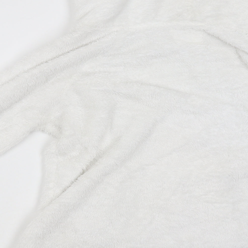 F&F Womens White Pullover Jumper Size S