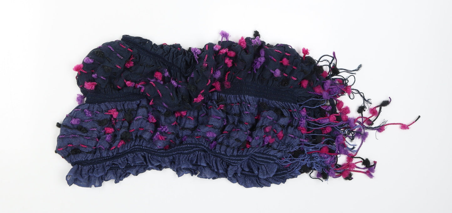Preworn Womens Blue Scarf