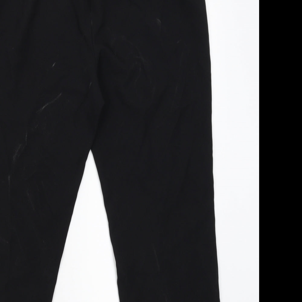 Preworn Womens Black Jegging Trousers Size 12 L23 in