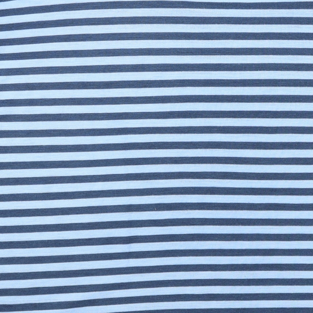 Inspire Womens Blue Striped Pullover Jumper Size 18