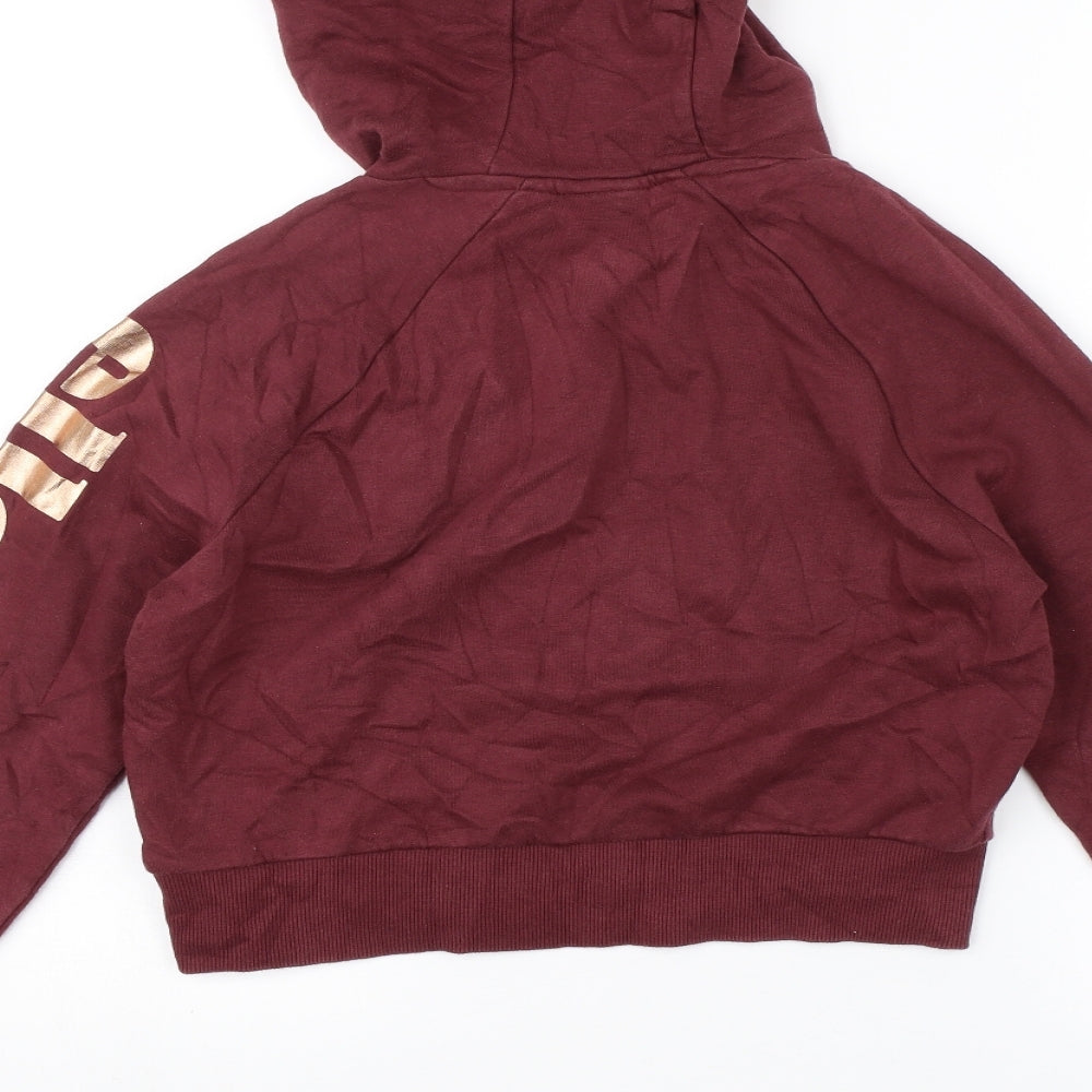 ellesse Womens Red Pullover Hoodie Size 6