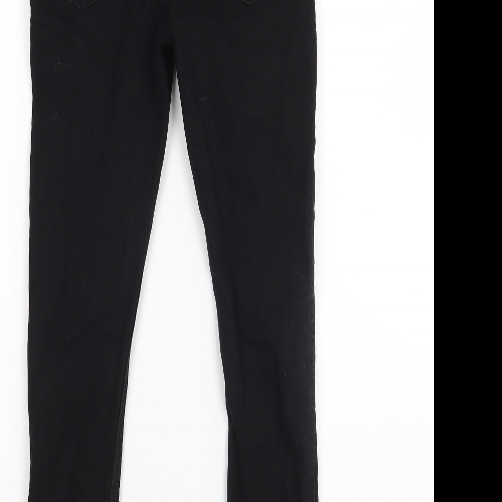 Studio Denim Girls Black Skinny Jeans Size 10-11 Years