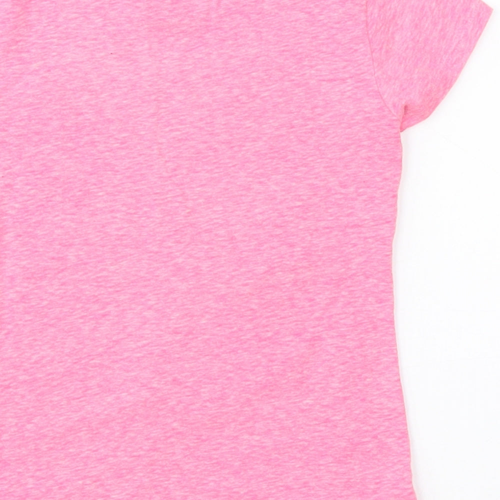 Place Girls Pink Basic T-Shirt Size 4 Years