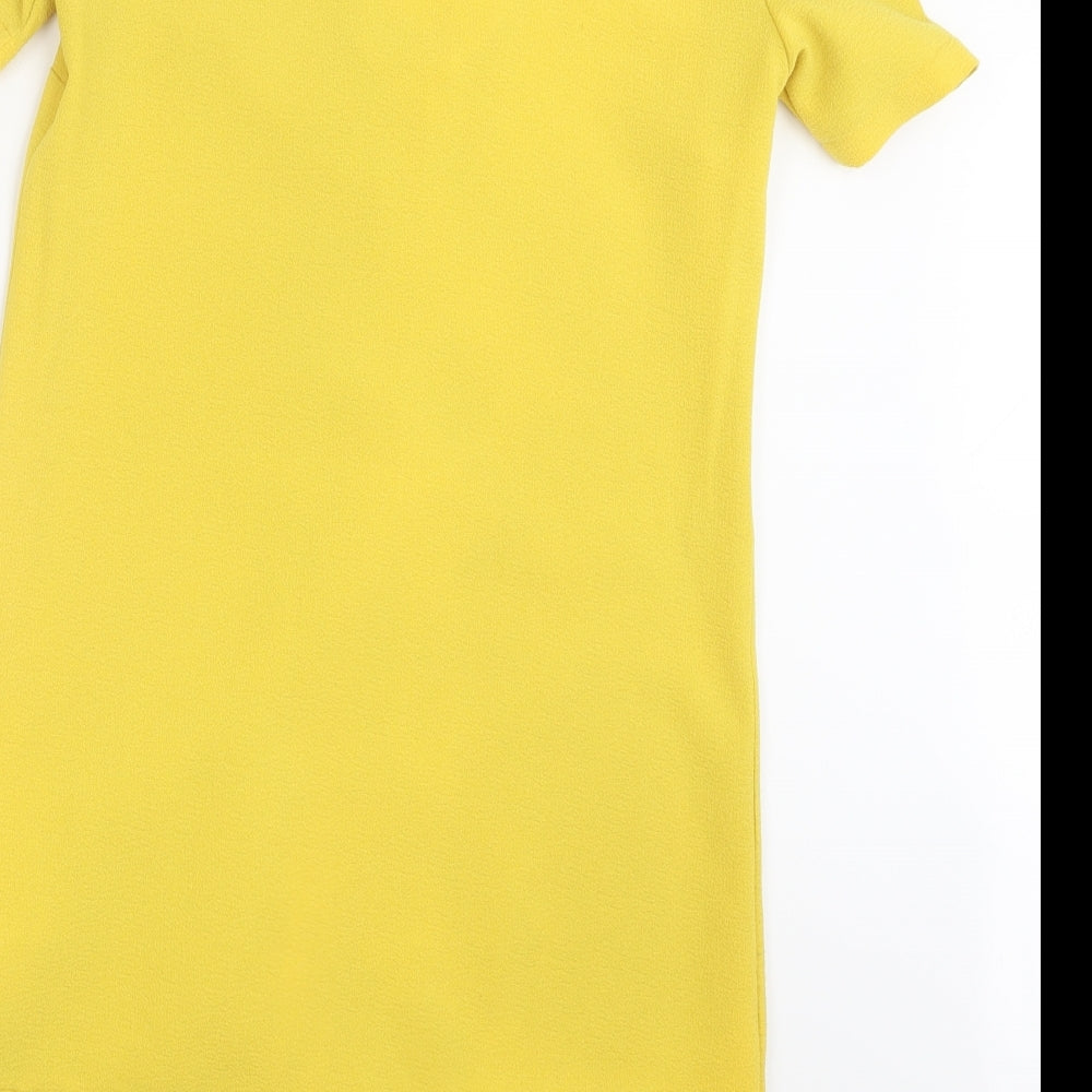 Marks & Spencer Womens Yellow Mini Size 8