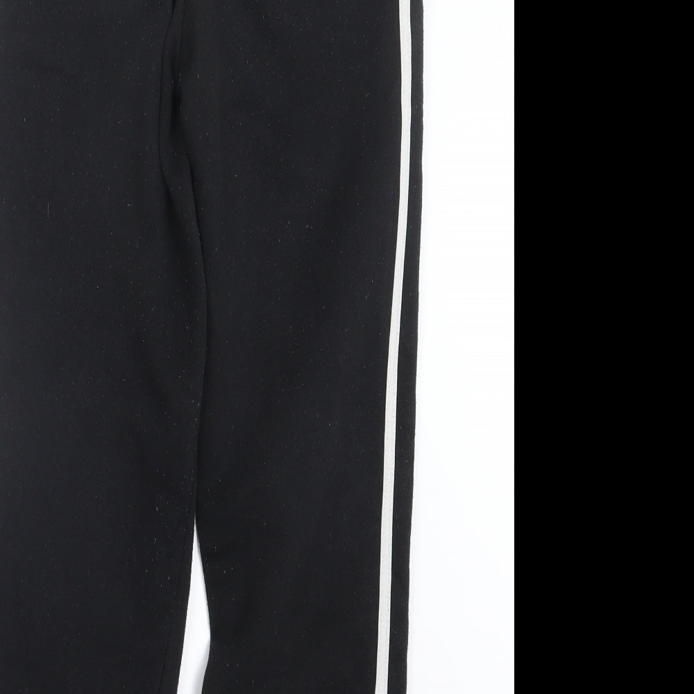 Boohoo Womens Black Jogger Trousers Size 8 L25 in