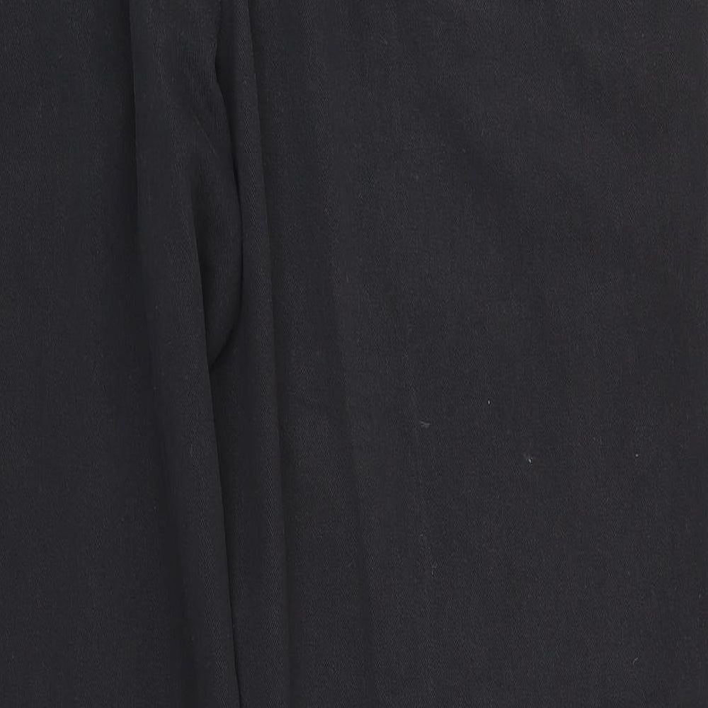 Dimensions Mens Black Trousers L29 in