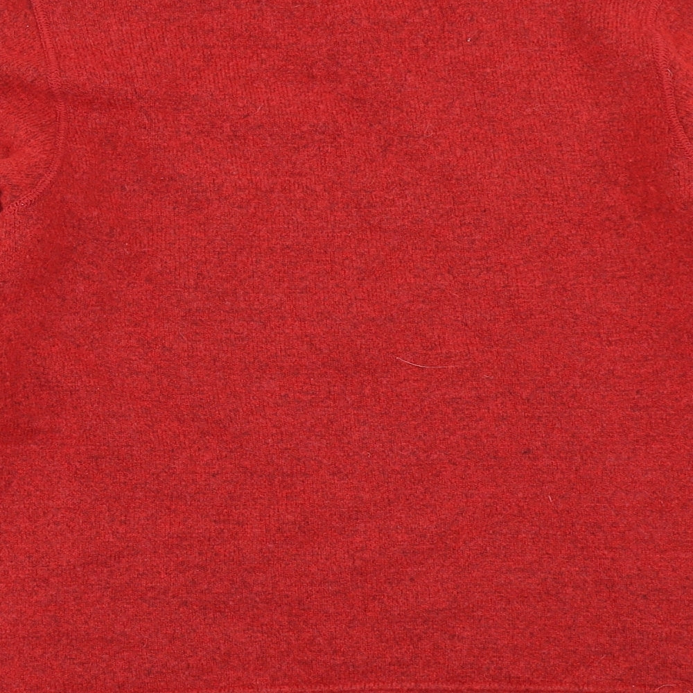 St Michaels Womens Red Pullover Sweatshirt Size 12