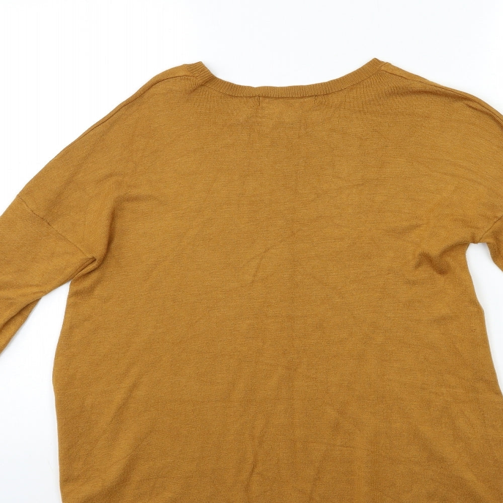 Atmosphere Womens Brown Knit Pullover Jumper Size 10