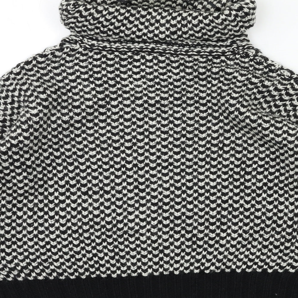 New Look Womens Black Pullover Jumper Size S