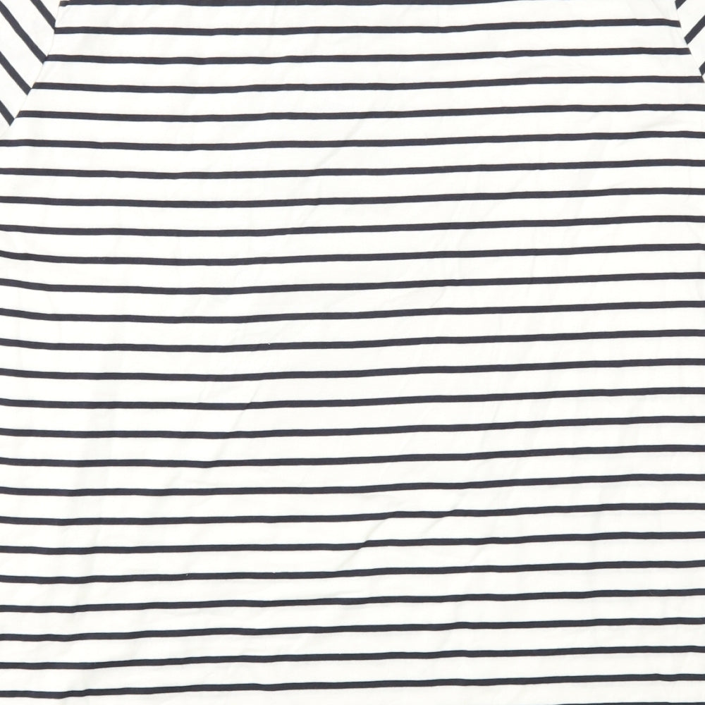 Only Womens Multicoloured Striped Basic T-Shirt Size XL