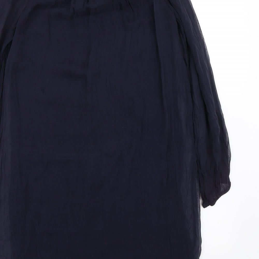 Phase Eight Womens Blue Basic T-Shirt Size S