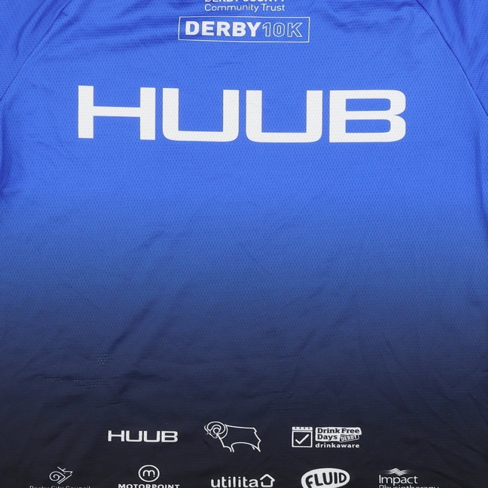 Derby Boys Blue Basic T-Shirt Size M