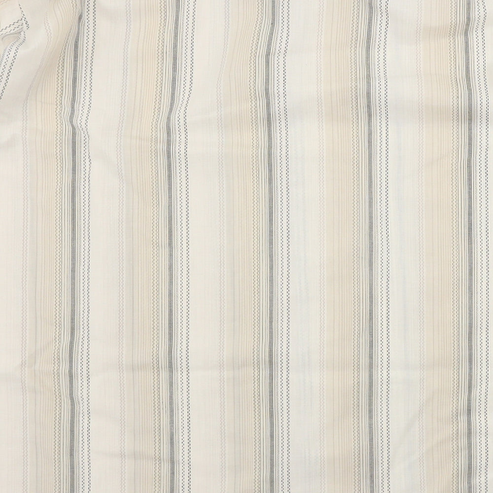 trend Mens Brown Striped Button-Up Size M