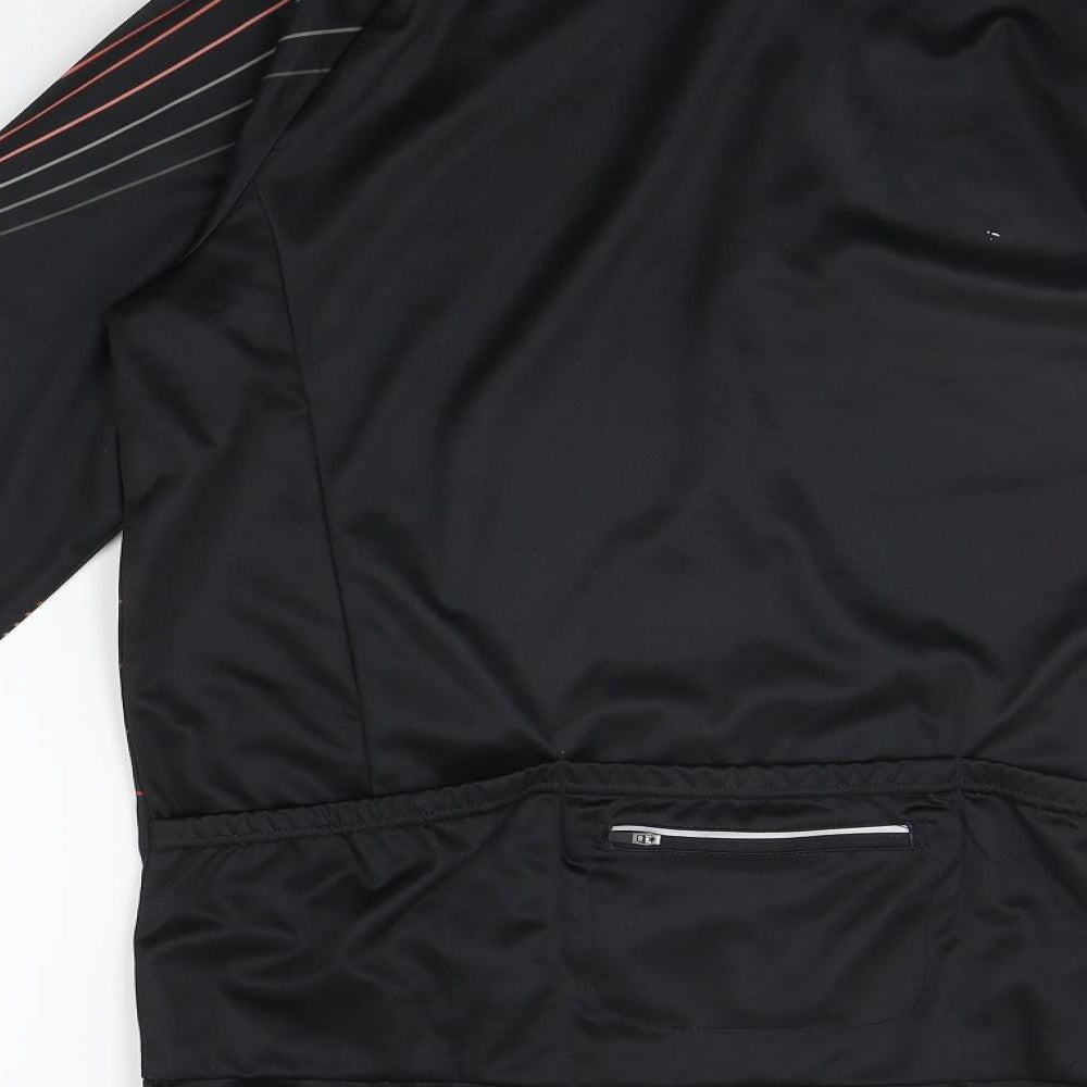 Crivit Mens Black Full Zip Jumper Size L