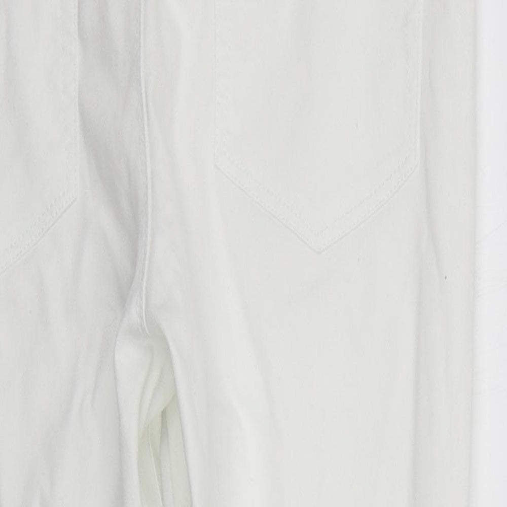 365 Womens White Trousers Size 10 L20 in - washable mark