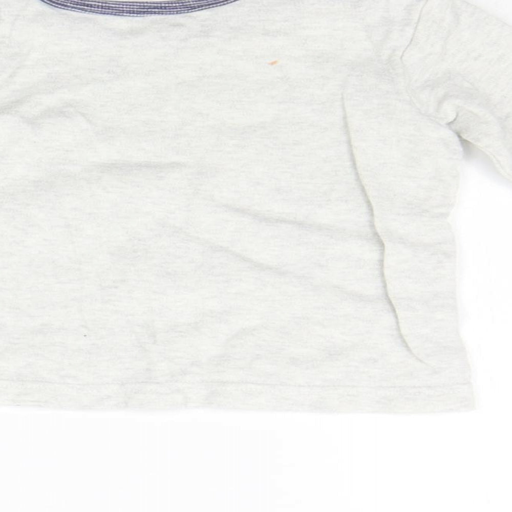 George Girls Grey Pullover Jumper Size 3-6 Months