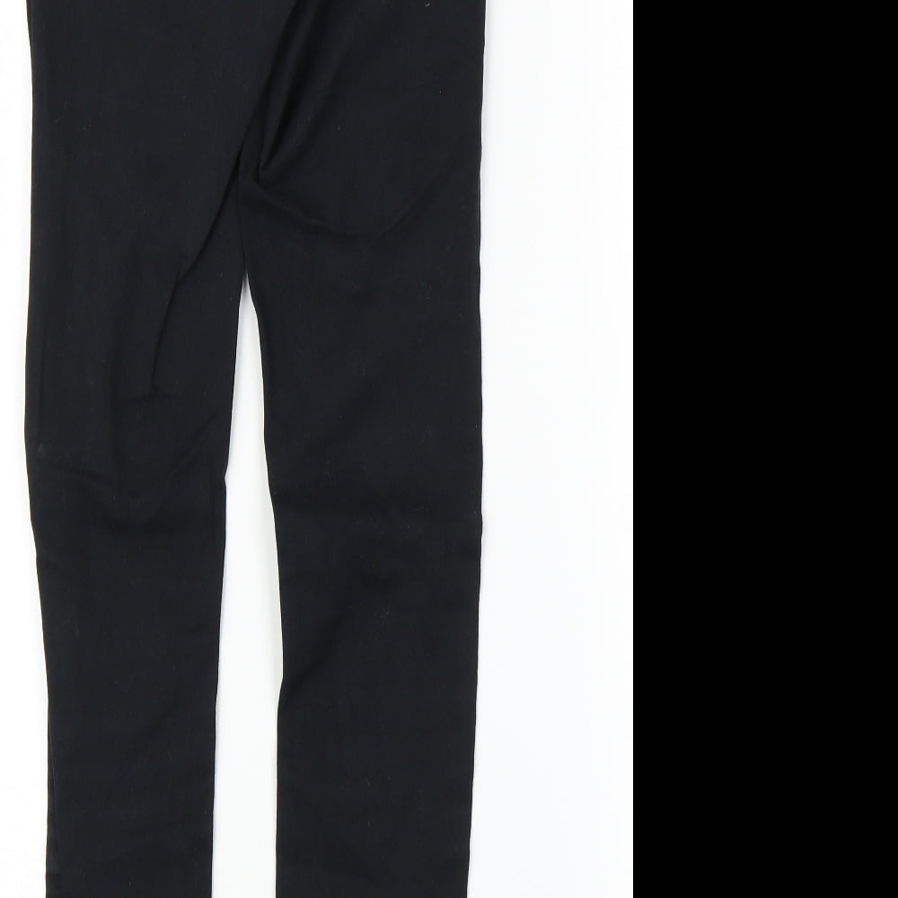 Ginatricot Womens Black Denim Skinny Jeans Size M L28 in