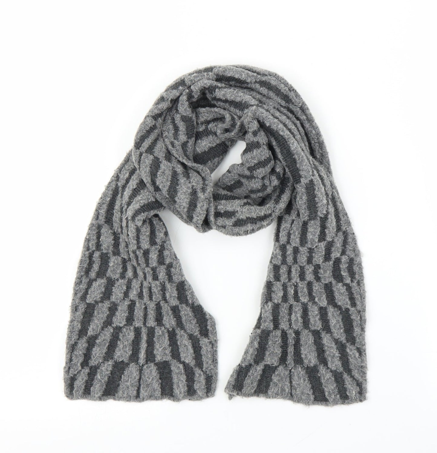 Anteb Unisex Grey Scarf One Size