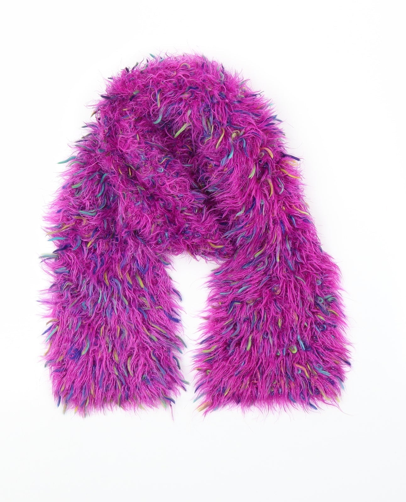 Preworn Unisex Purple Scarf