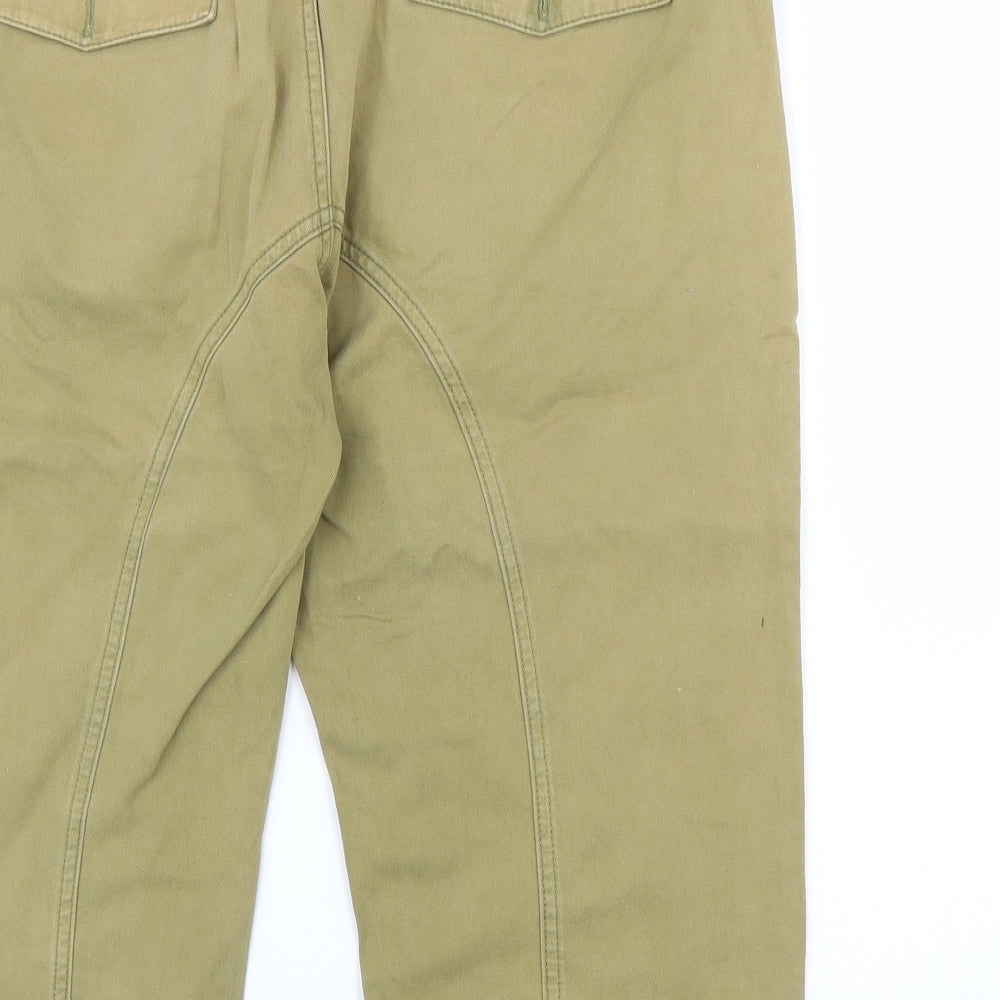 Primark Mens Beige Cropped Trousers Size 34 in