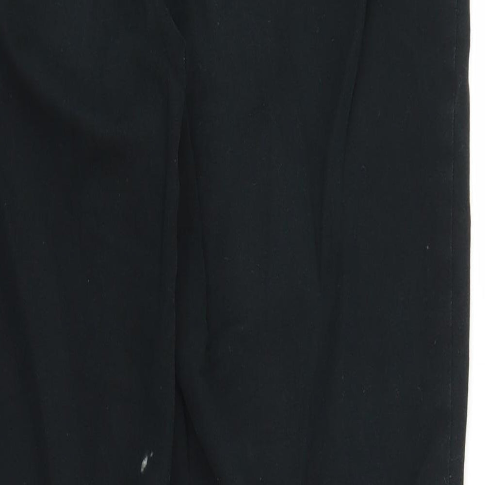Gap Womens Black Cropped Trousers Size 6 L24 in