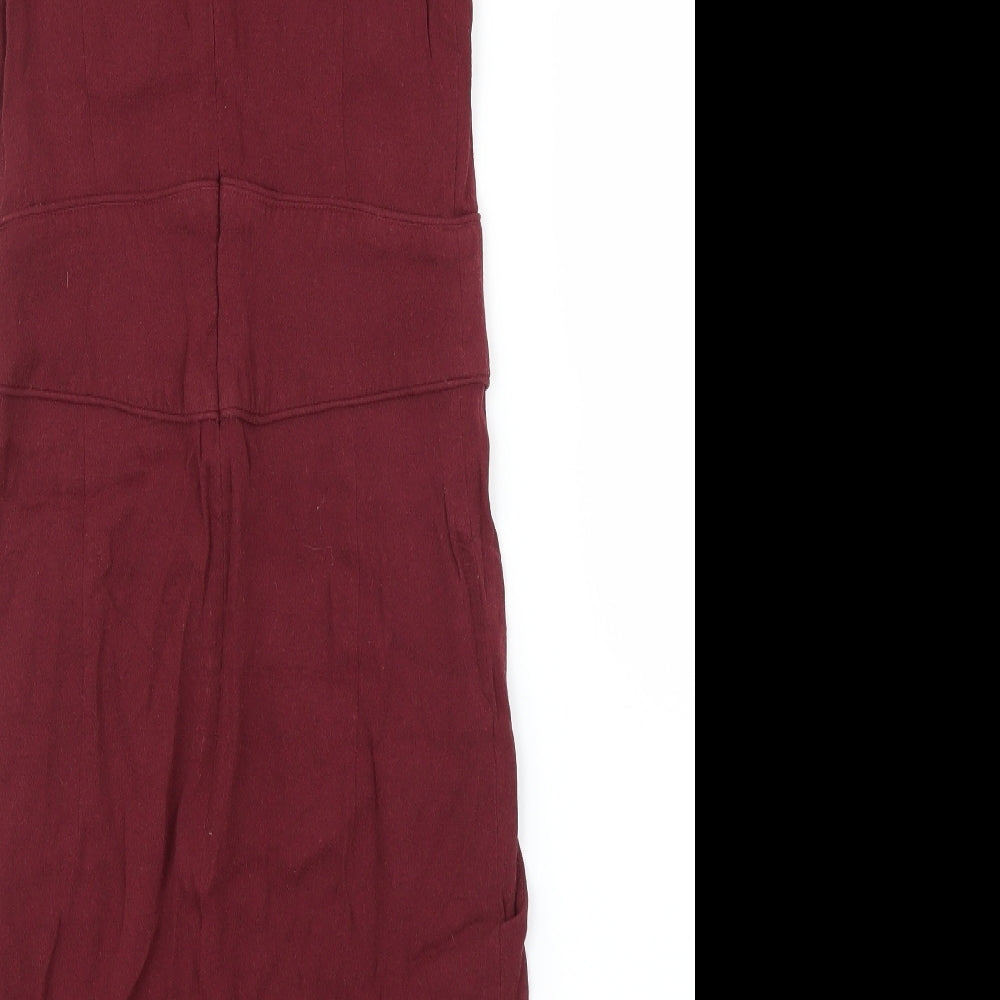 Apricot Womens Purple Sheath Size M