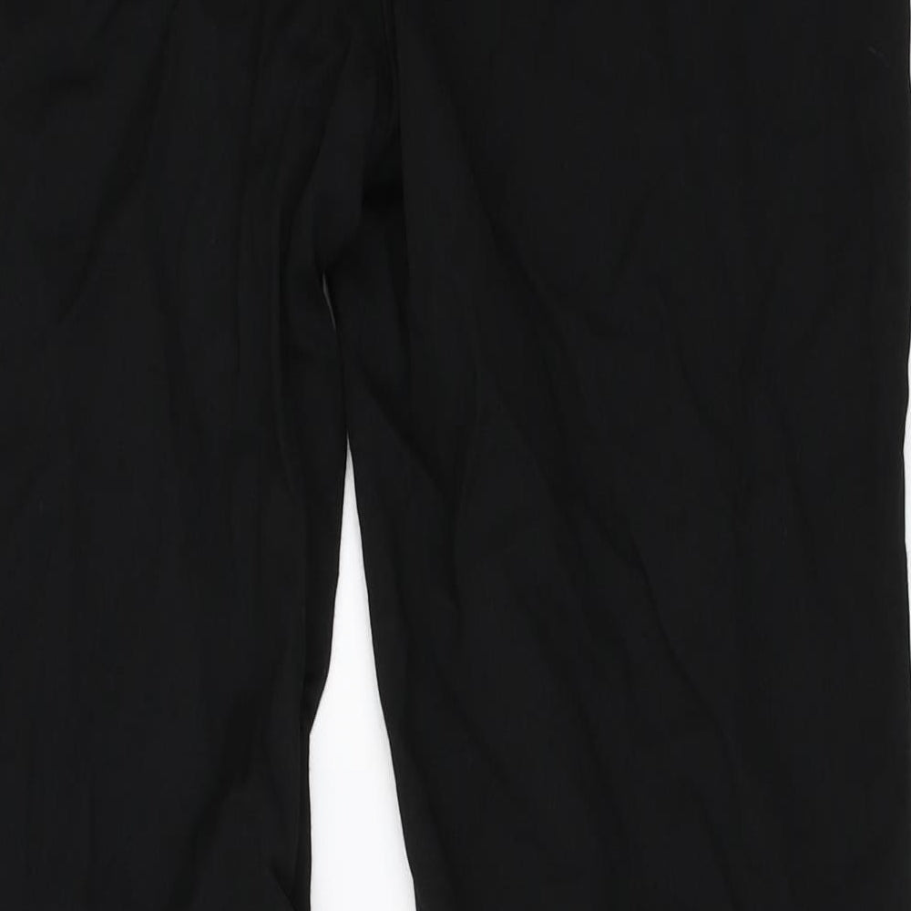 NEXT Womens Black Trousers Size 10 L28.5 in