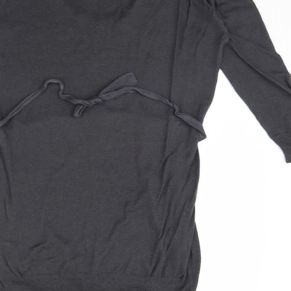 New Look Womens Grey Pullover Jumper Size 12