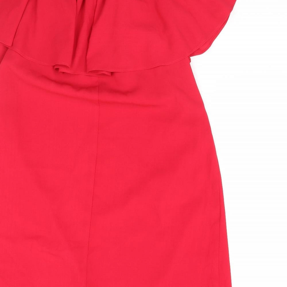 Peacocks Womens Pink Mini Size 14