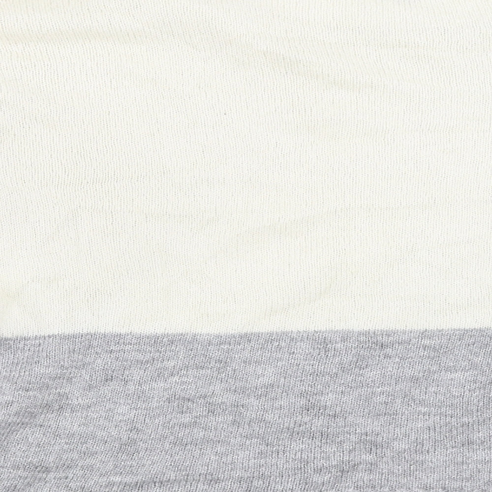 New Look Womens Grey Pullover Sweatshirt Size L