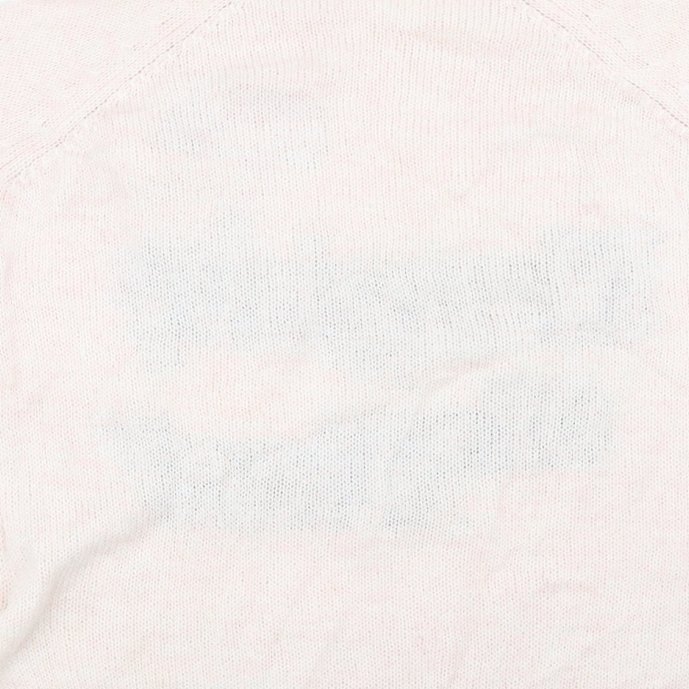 River Island Womens Pink Pullover Sweatshirt Size 6 - chrismas