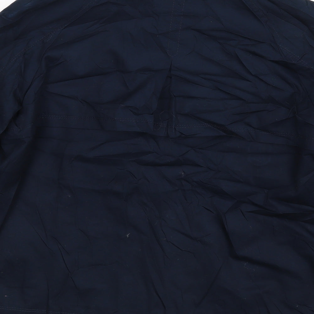 Papaya Womens Blue Jacket Coat Size 14