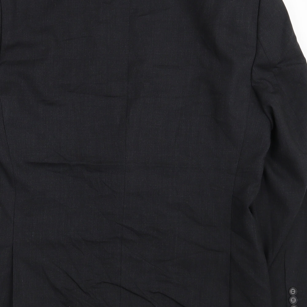 Carl Gross Mens Grey Jacket Suit Jacket Size 38