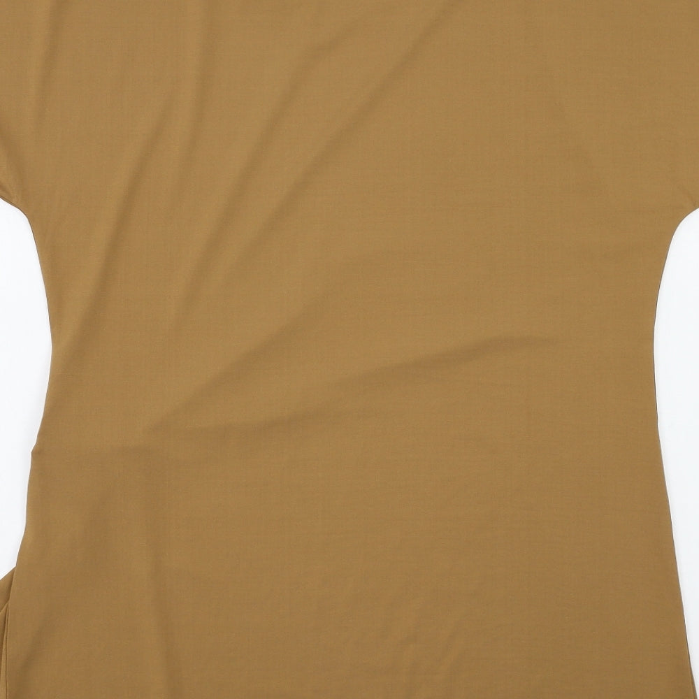 Damart Womens Beige Basic Blouse Size 16