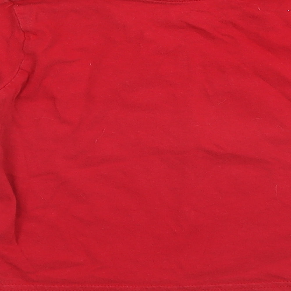 Primark Boys Red Pullover Jumper Size 2-3 Years