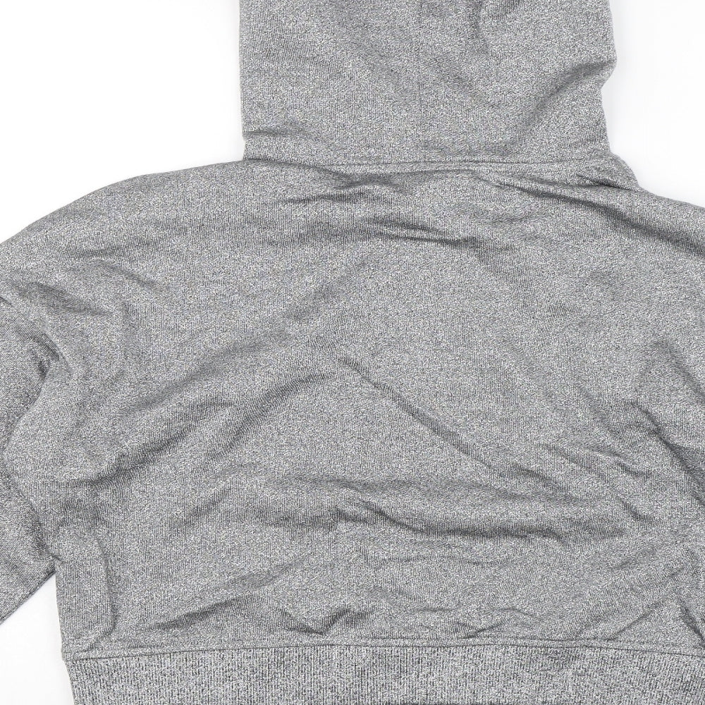 Monkl Womens Grey Pullover Hoodie Size XS