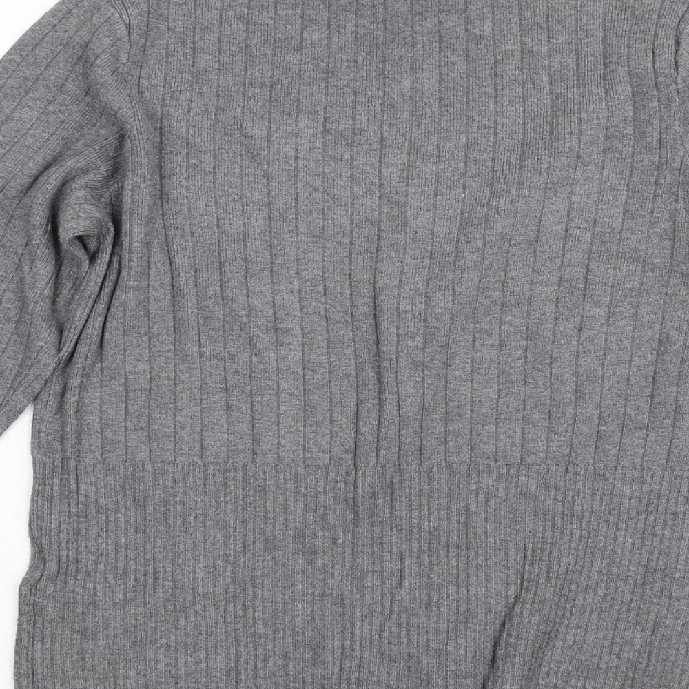 Marks & Spencer Womens Grey Pullover Jumper Size 14