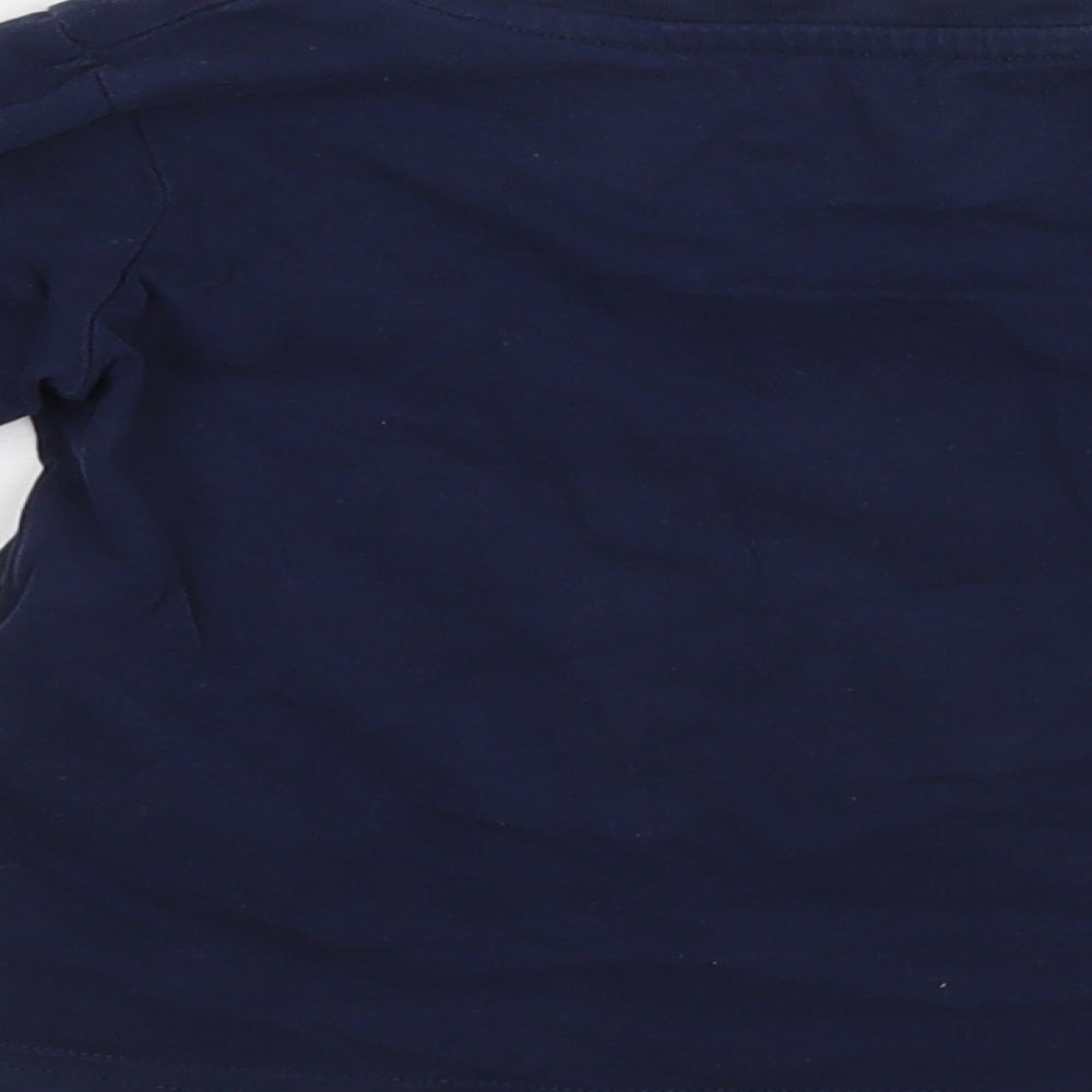 Nutmeg Baby Blue Basic T-Shirt Size 12-18 Months - Little man in a big world