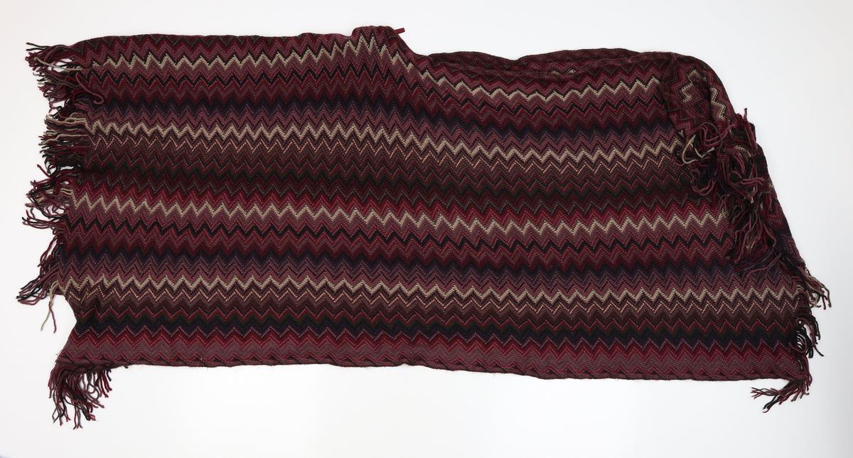 Preworn Womens Red Shawl/Wrap