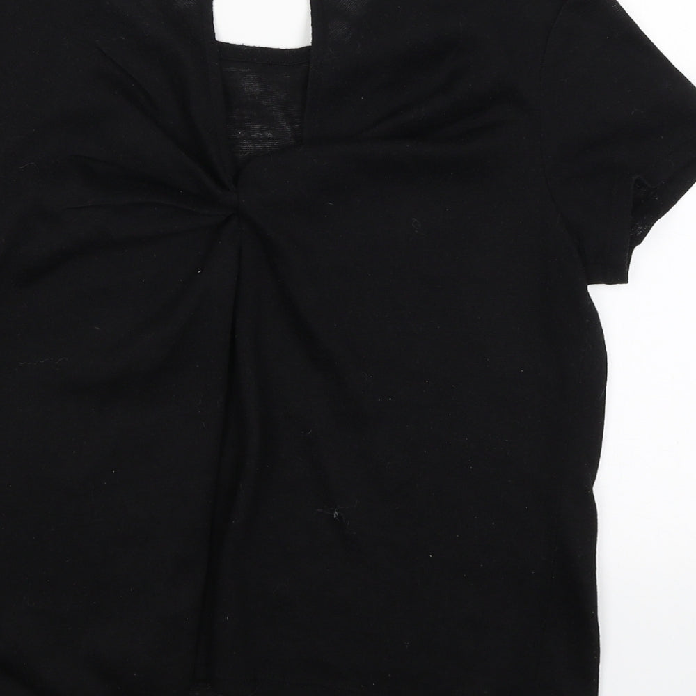Very Womens Black Basic Blouse Size 12