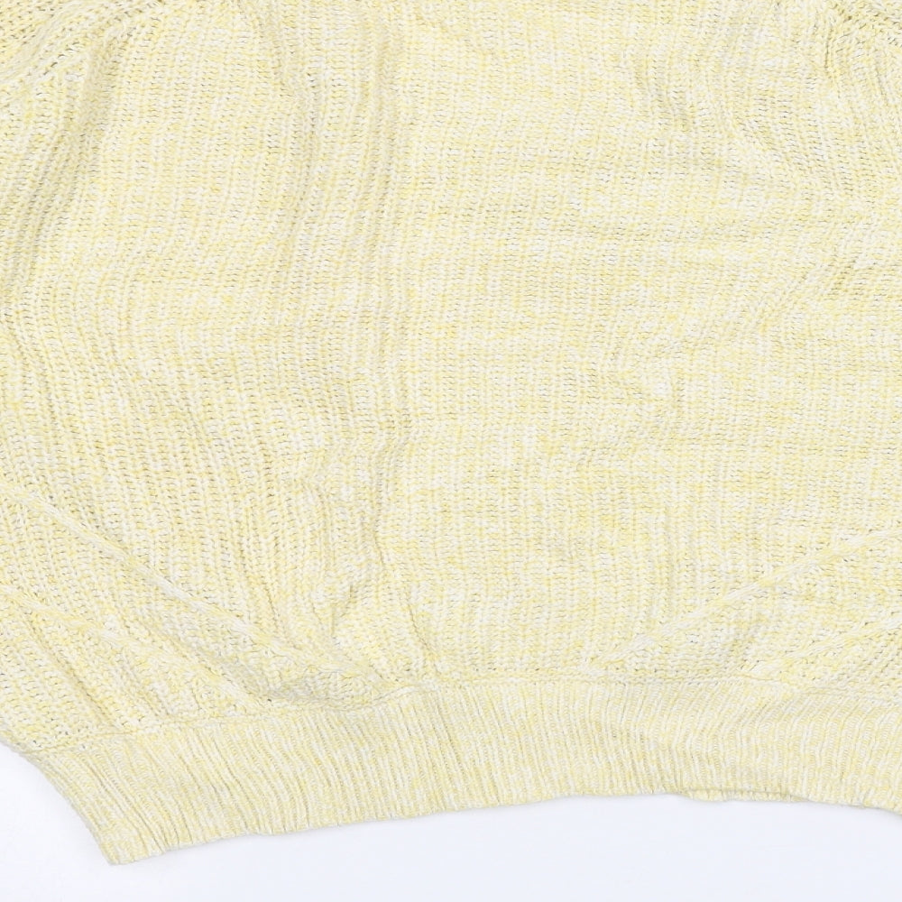 NEXT Womens Yellow Pullover Jumper Size M
