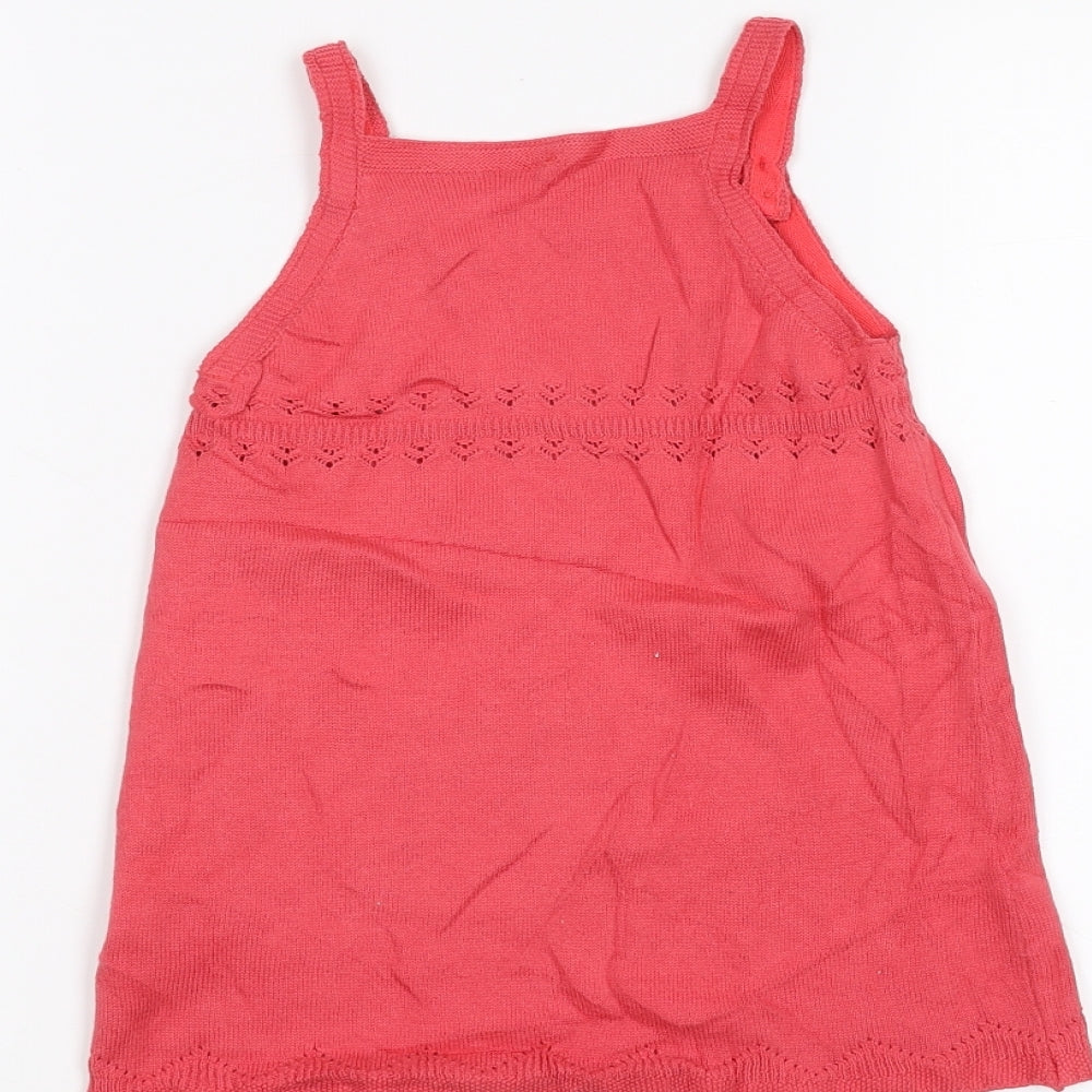 TU Baby Pink Basic T-Shirt Size 12-18 Months